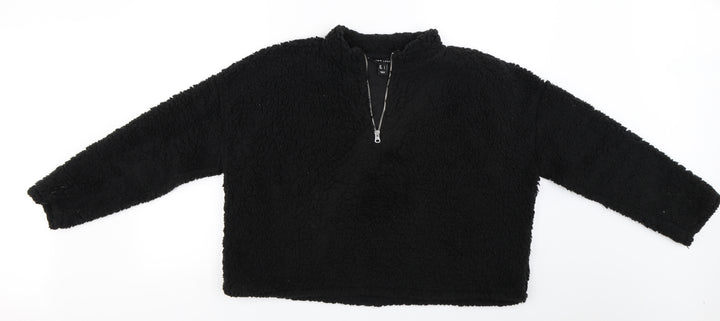 New Look  Womens Black   Henley Jumper Size L
