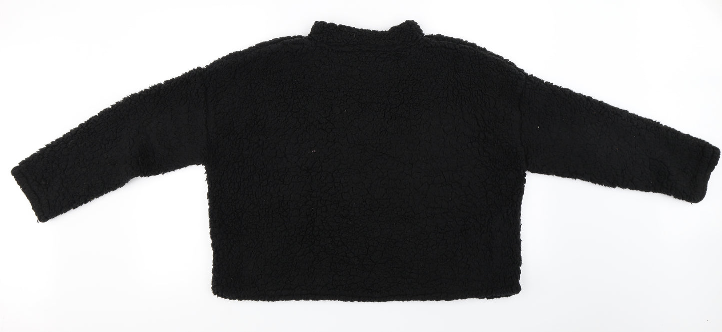 New Look  Womens Black   Henley Jumper Size L