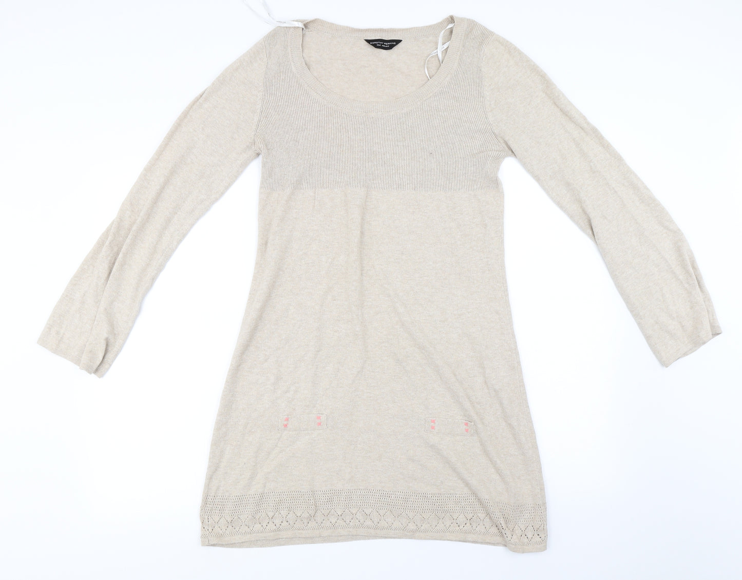 Dorothy Perkins  Womens Beige   A-Line  Size 12