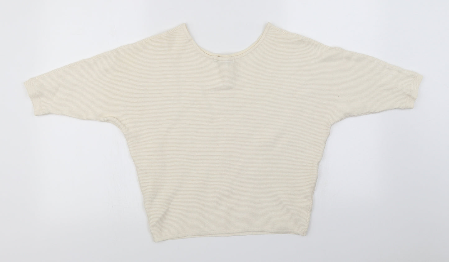 George Womens Ivory   Pullover Jumper Size S
