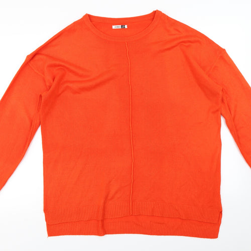 PEP&CO  Womens Orange   Pullover Jumper Size 20