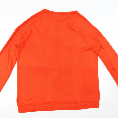 PEP&CO  Womens Orange   Pullover Jumper Size 20
