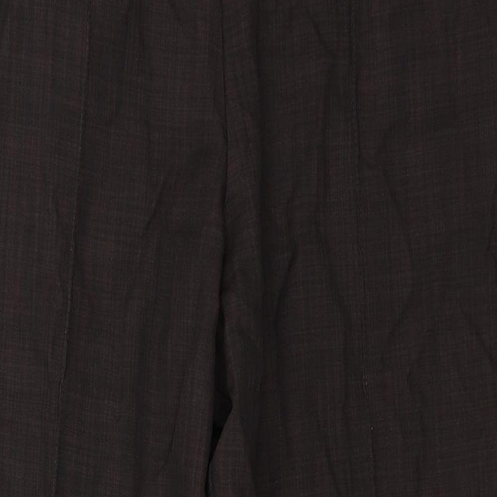Marks and Spencer  Womens Brown   Trousers  Size 16 L26 in