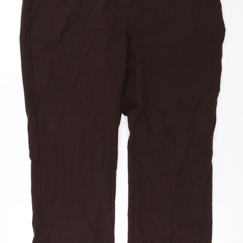 Etite  Womens Brown   Trousers  Size 18 L25 in
