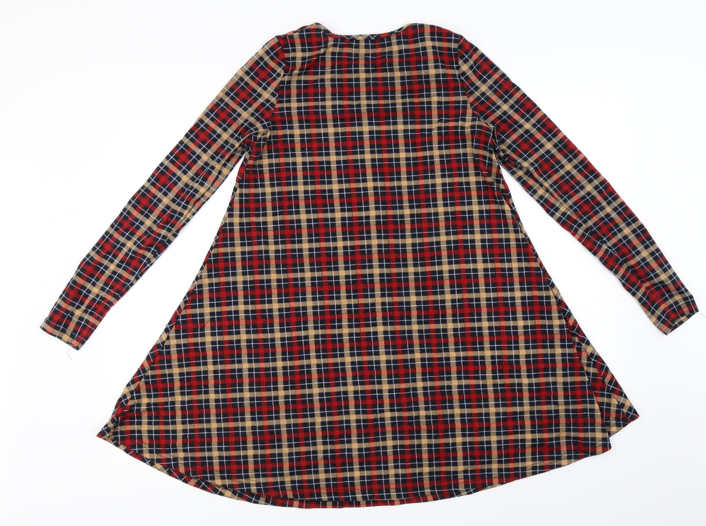 Glamorous  Womens Purple Check  A-Line  Size XS