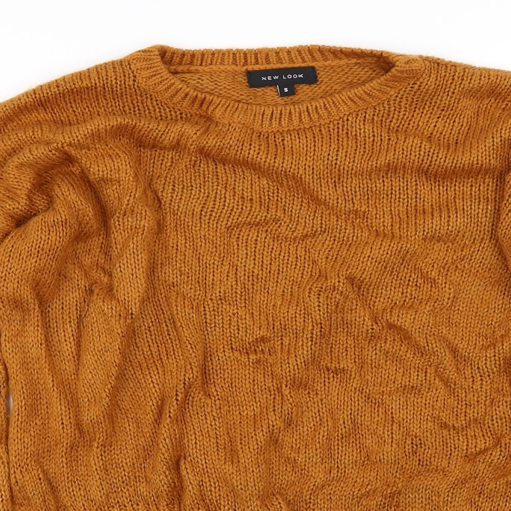 New Look Womens Brown   Pullover Jumper Size S