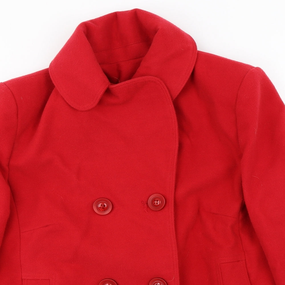 Kesta London  Womens Red   Jacket Coat Size 16