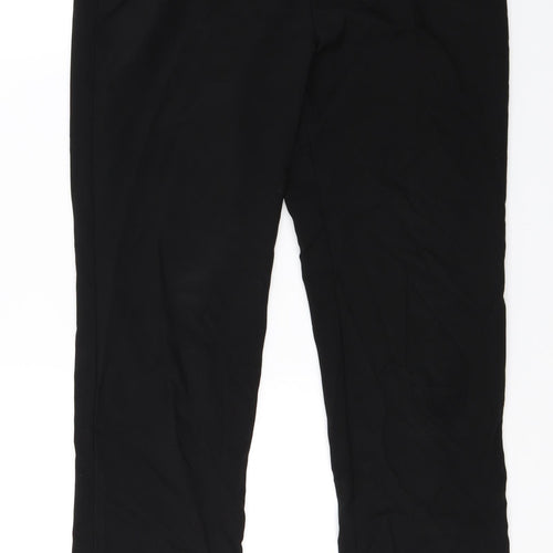 Papaya  Womens Black   Trousers  Size 12 L26 in
