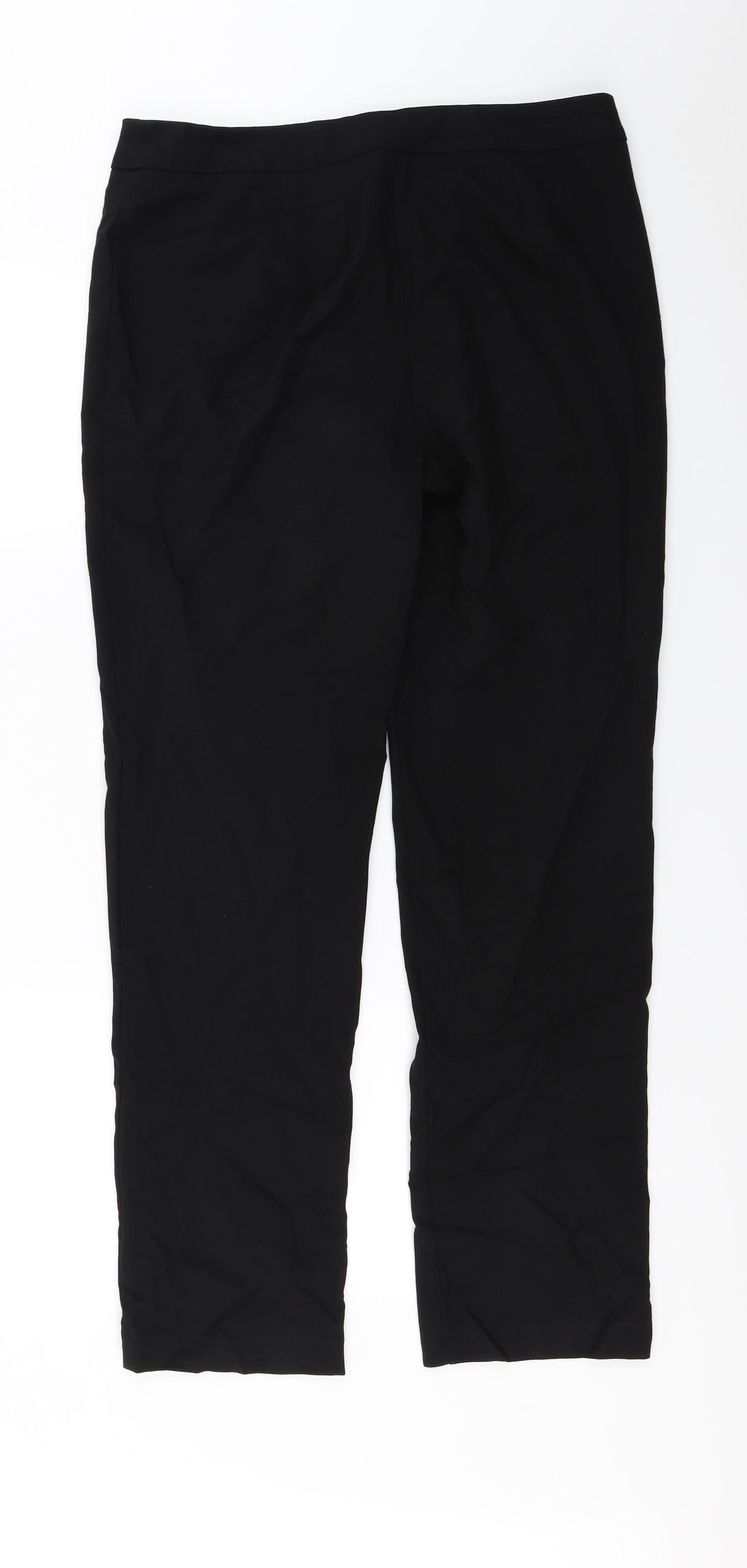 Papaya  Womens Black   Trousers  Size 12 L26 in