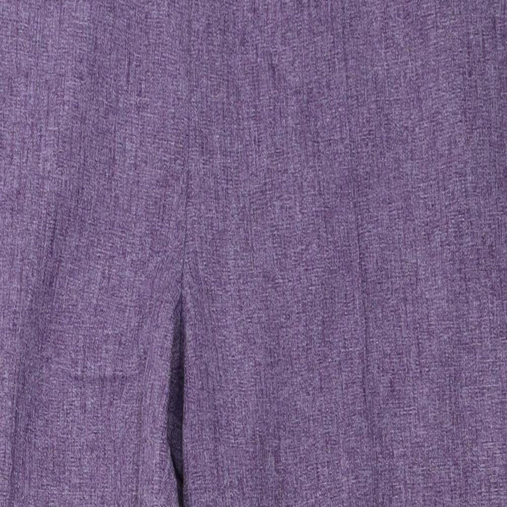 HONOUR MILLBURN  Womens Purple   Trousers  Size 16 L22 in