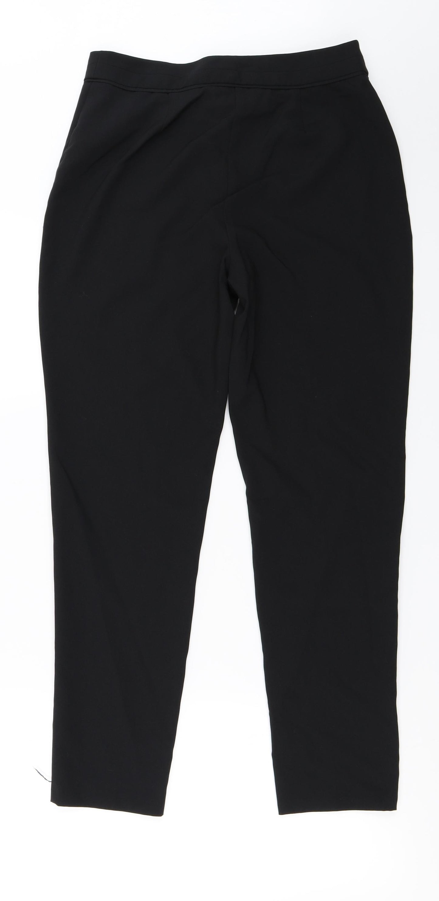 F&F  Womens Black   Trousers  Size 8 L26 in