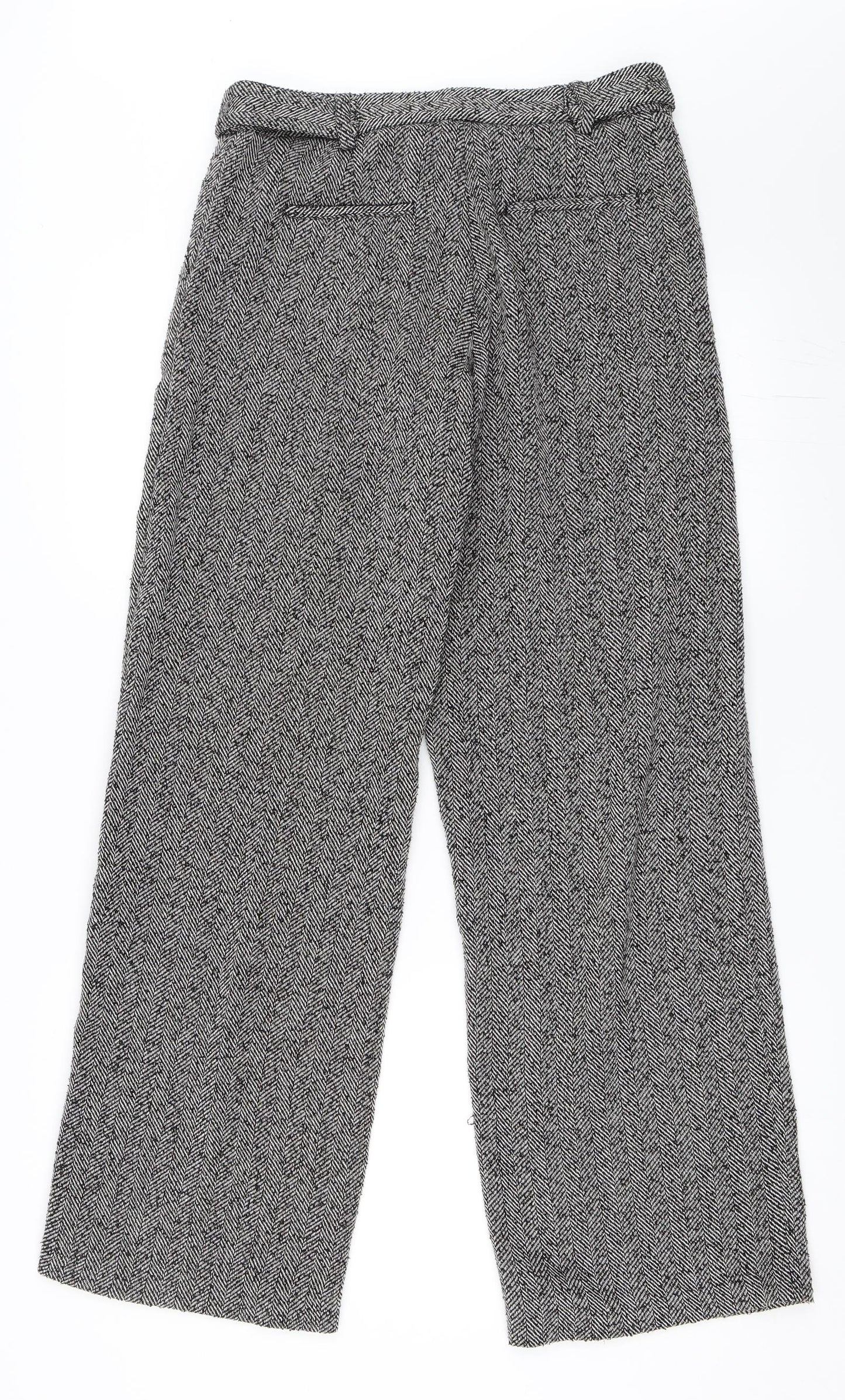 NEXT Womens Grey   Trousers  Size 8 L30.5 in