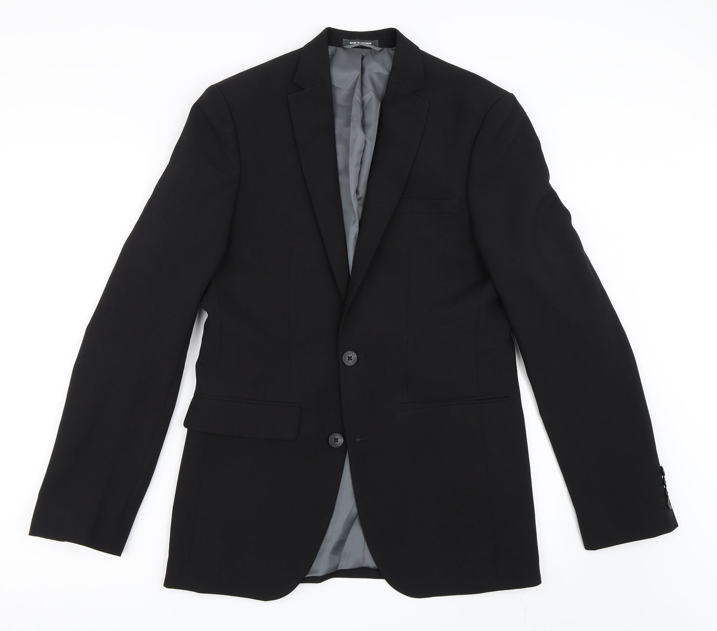 Primark Mens Black   Jacket Blazer Size 34
