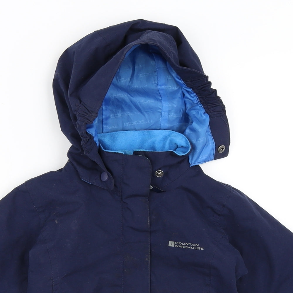 Mountain Warehouse Boys Blue   Windbreaker Coat Size 2-3 Years