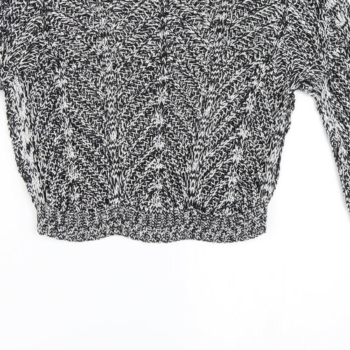 H&M Womens Black   Pullover Jumper Size 34