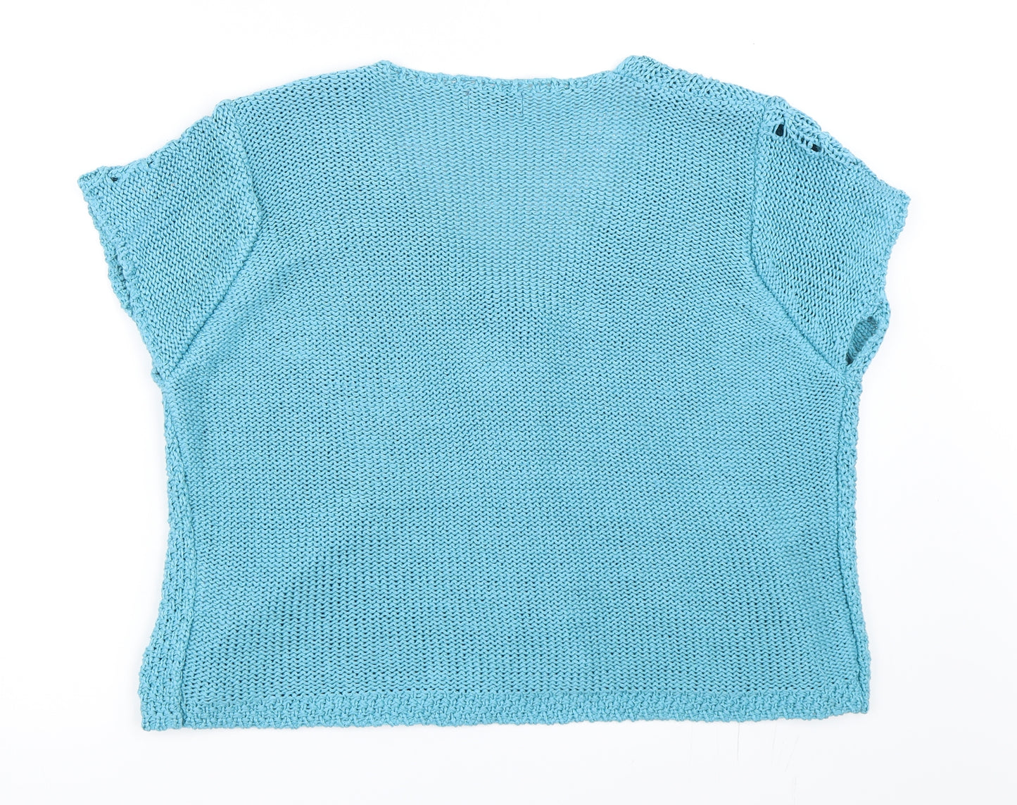 Per Una Womens Blue   Cardigan Jumper Size 18