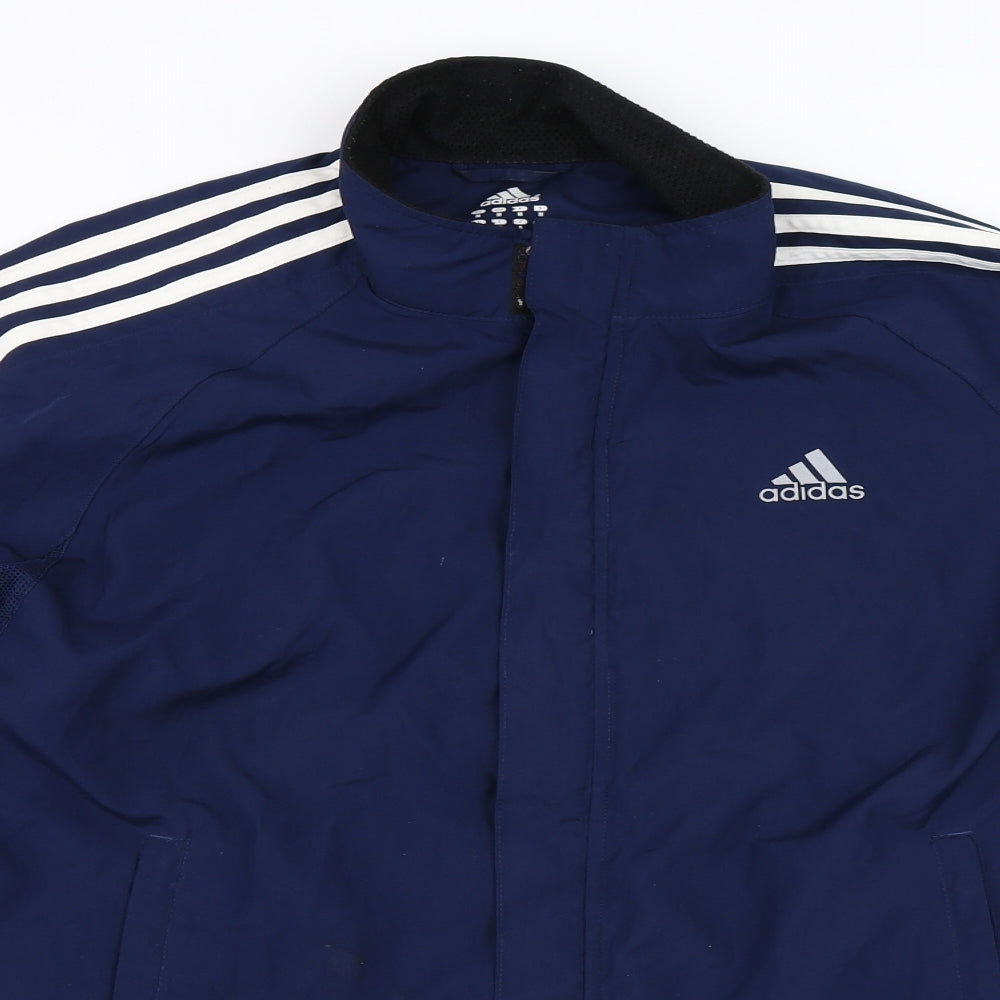 adidas Mens Blue   Jacket  Size M