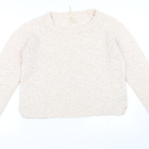 New Look Womens Pink   Pullover Jumper Size 10