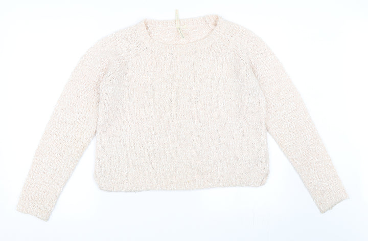 New Look Womens Pink   Pullover Jumper Size 10