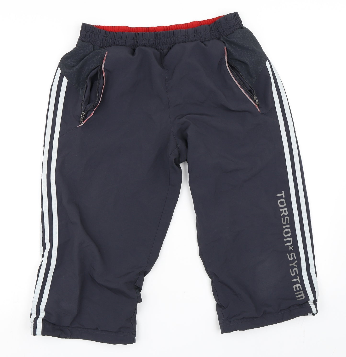 adidas Mens Grey   Sweat Shorts Size S