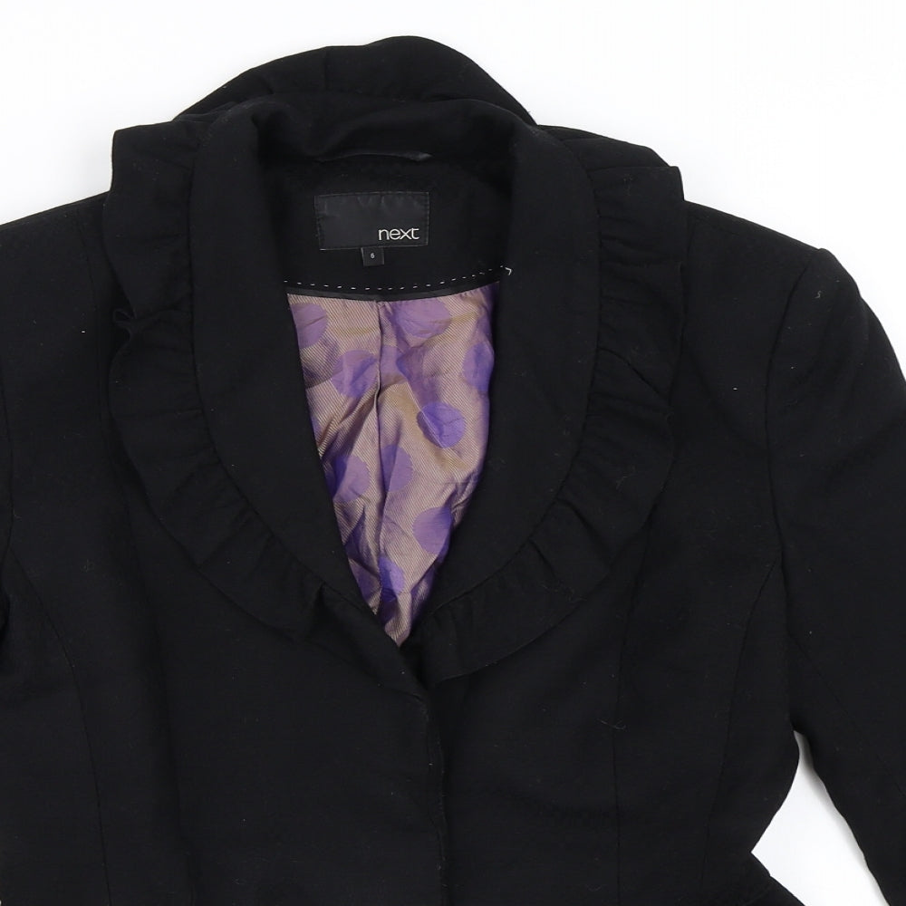 NEXT Womens Black   Jacket Blazer Size 6