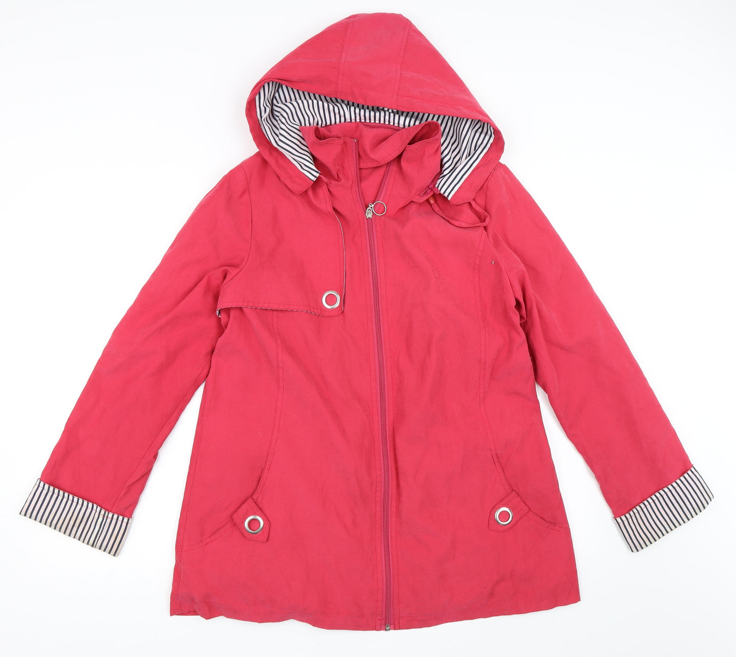 Balsamik Womens Pink   Jacket Coat Size 10