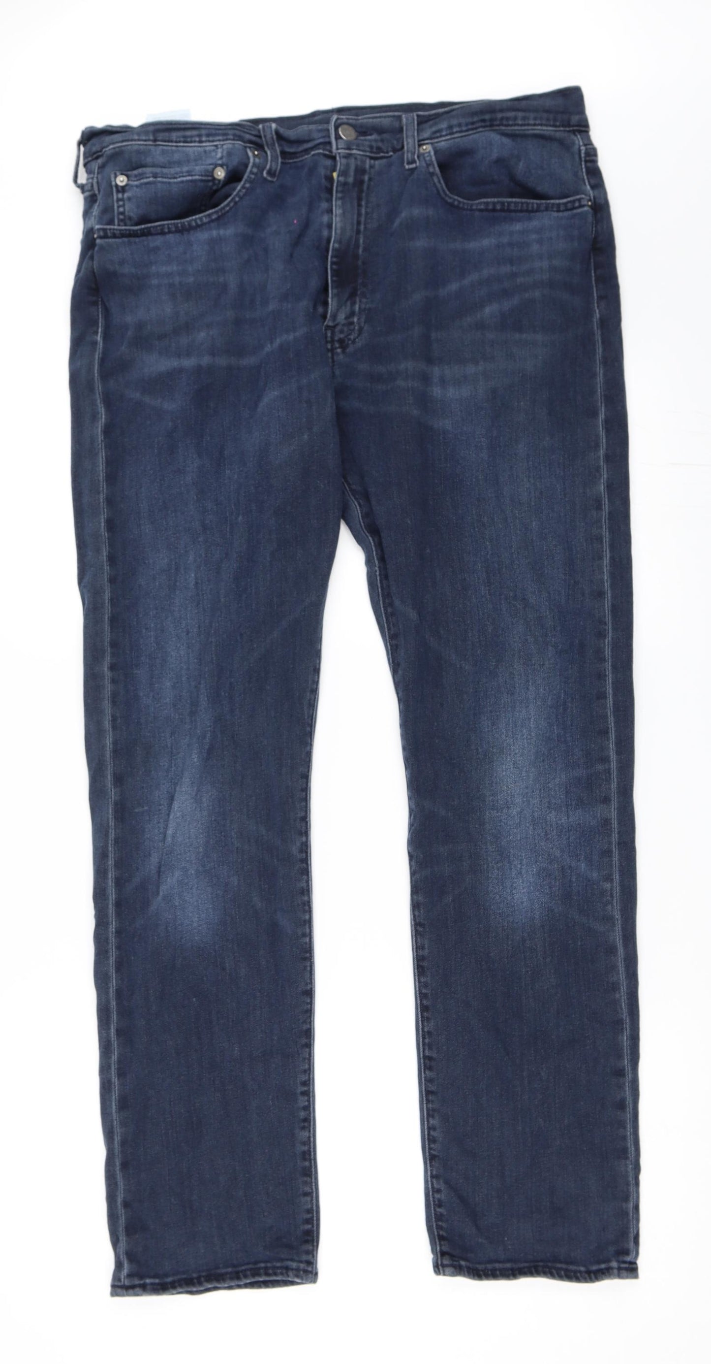 Levi's Mens Blue  Denim Straight Jeans Size 36 in L32 in