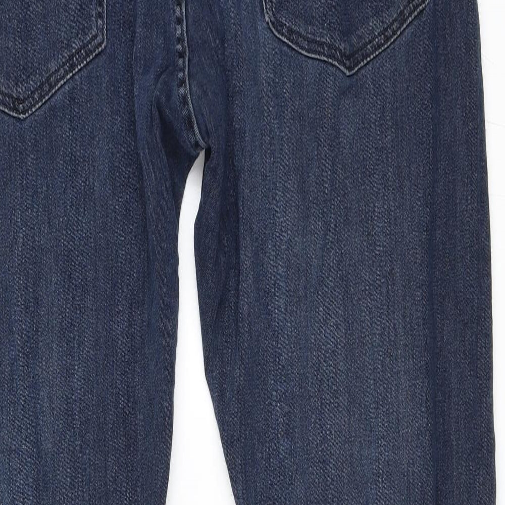 Levi's Mens Blue  Denim Straight Jeans Size 36 in L32 in