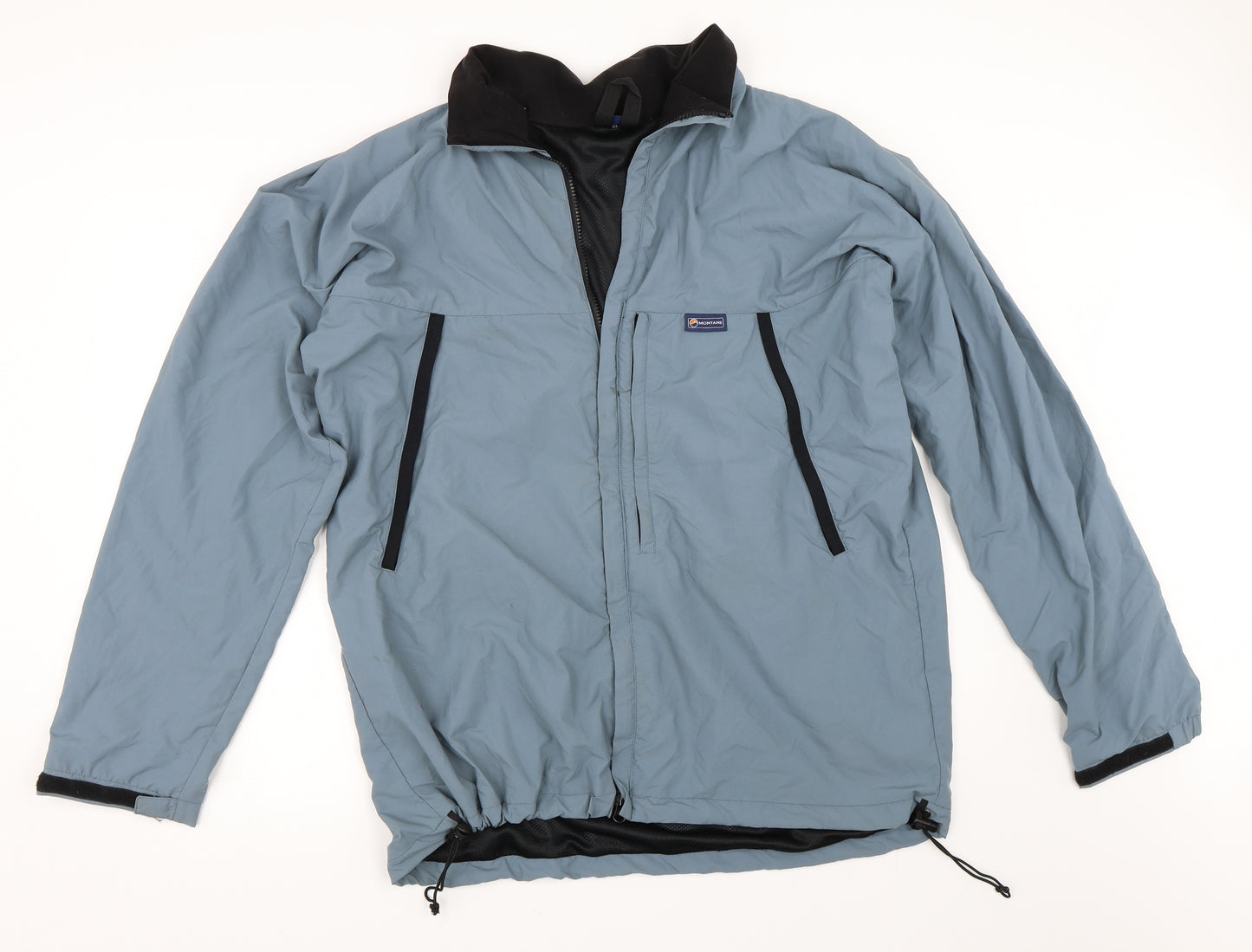 Montane Mens Blue   Windbreaker Coat Size XL