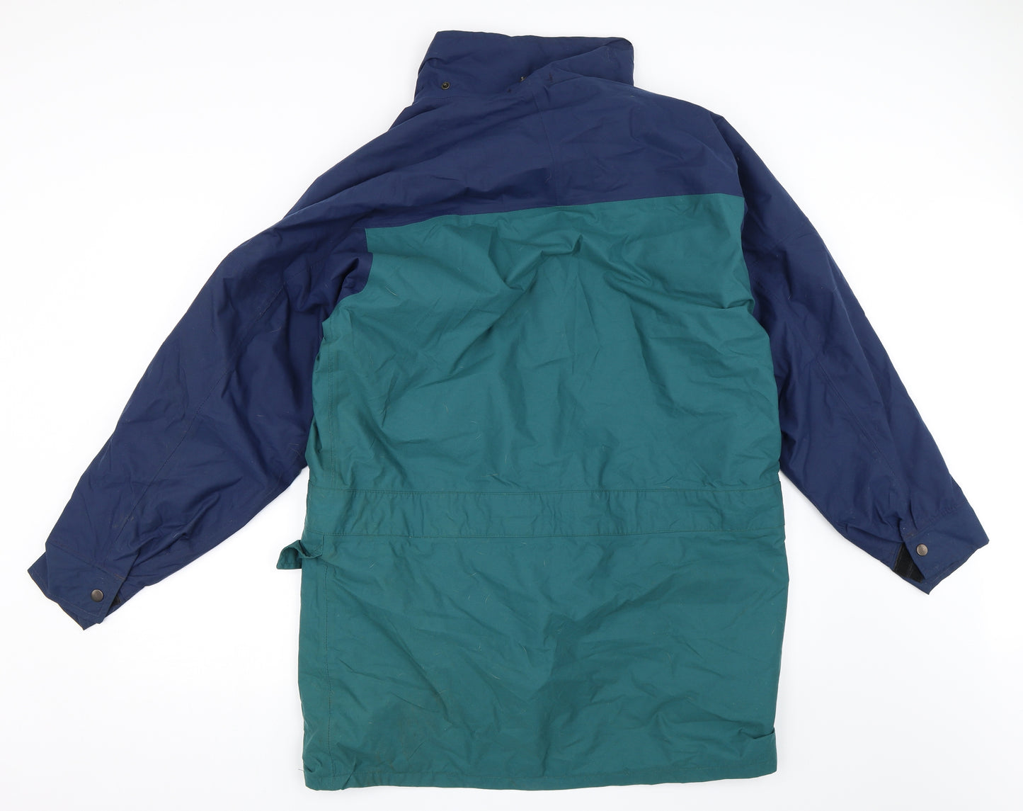 Cyclone Mens Blue   Windbreaker Coat Size M