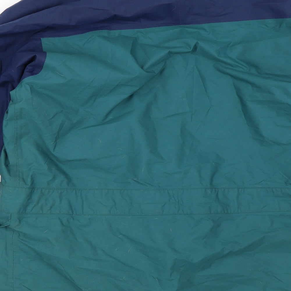 Cyclone Mens Blue   Windbreaker Coat Size M