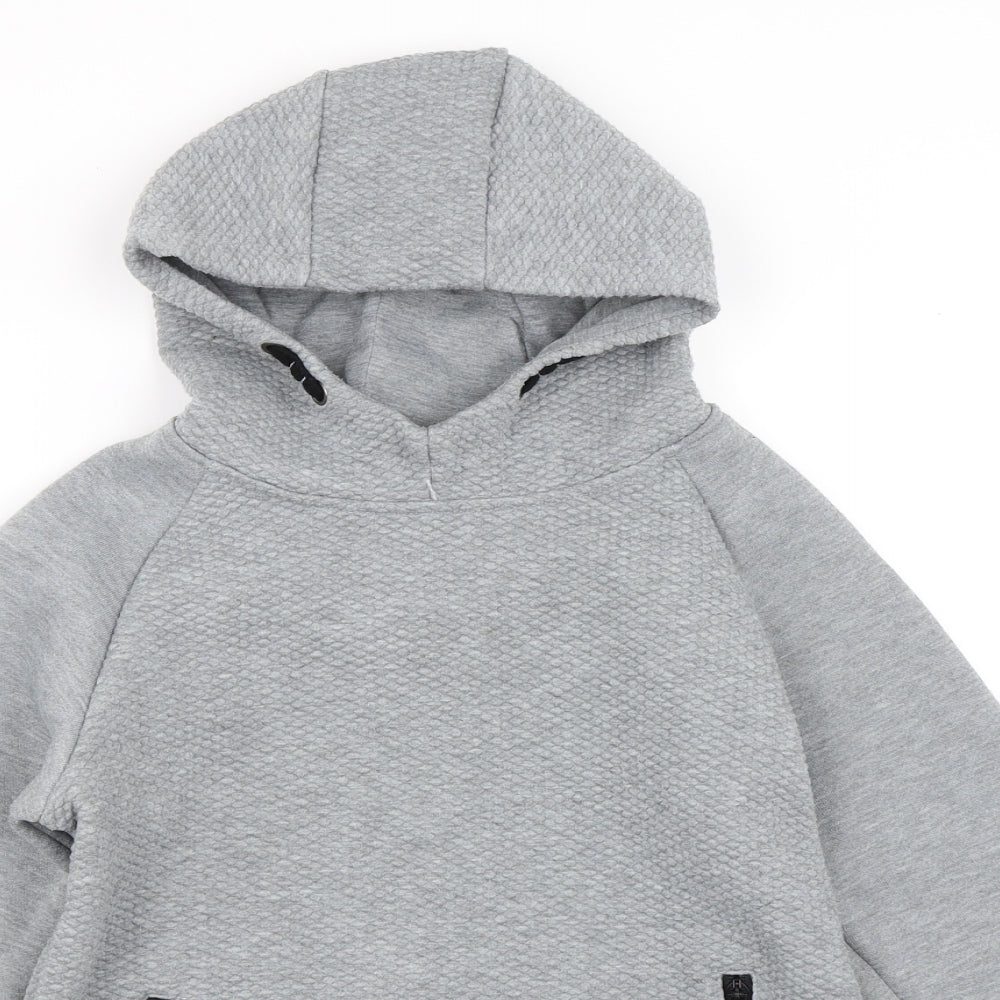 Primark Boys Grey   Pullover Hoodie Size 10-11 Years
