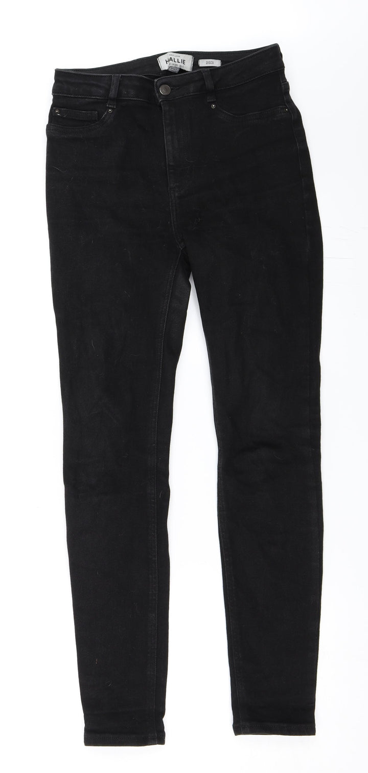 New Look Womens Black  Denim Skinny Jeans Size 10 L28 in