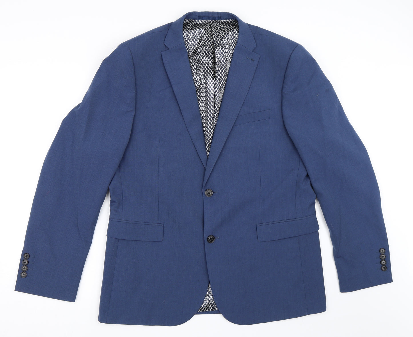 NEXT Mens Blue   Jacket Blazer Size 44