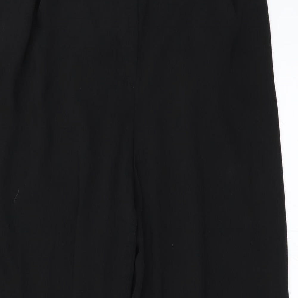 H&M Womens Black   Trousers  Size 40 L25.5 in