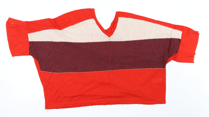 NEXT Womens Red   Pullover Jumper Size L