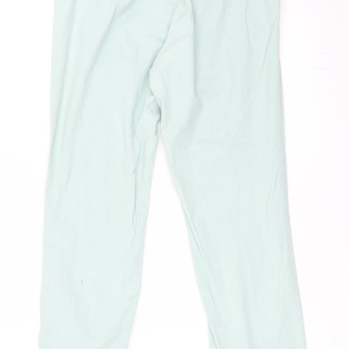 H&M Womens Blue   Chino Trousers Size 36 L28.5 in