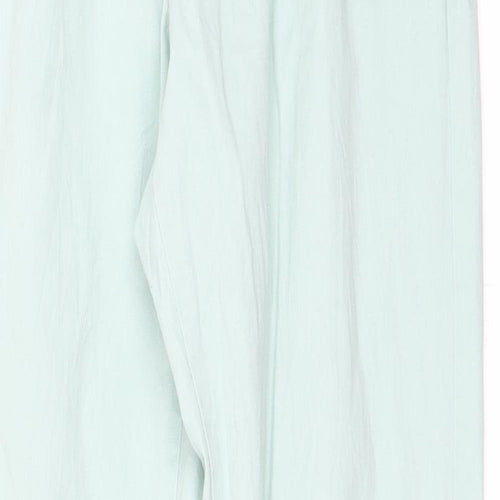 H&M Womens Blue   Chino Trousers Size 36 L28.5 in