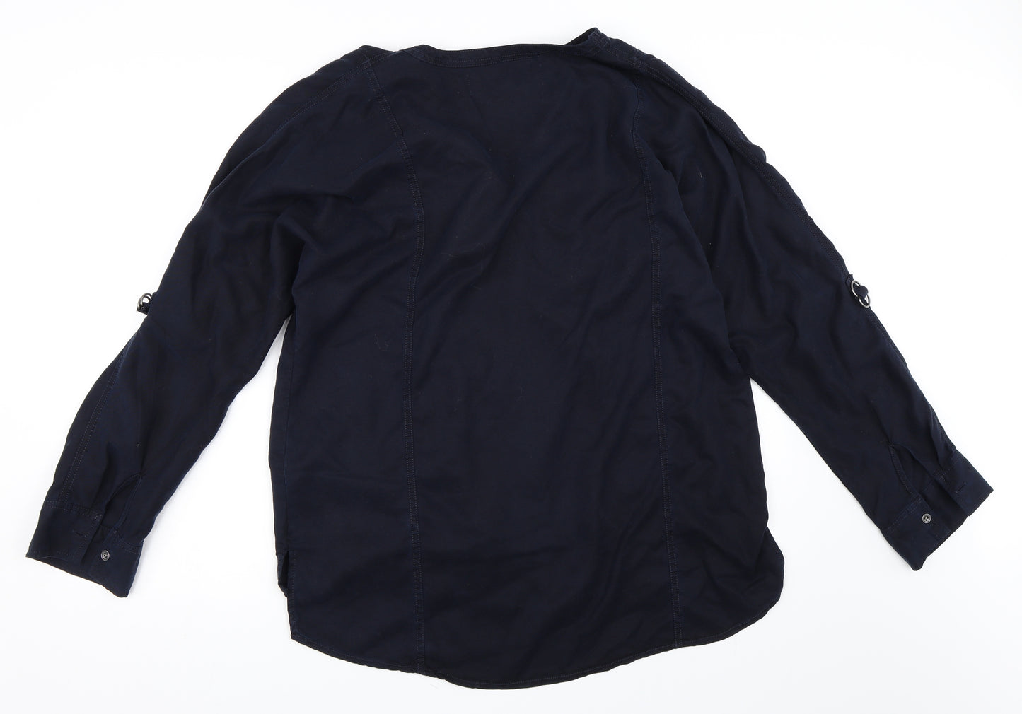 NEXT Womens Blue   Basic Button-Up Size 16