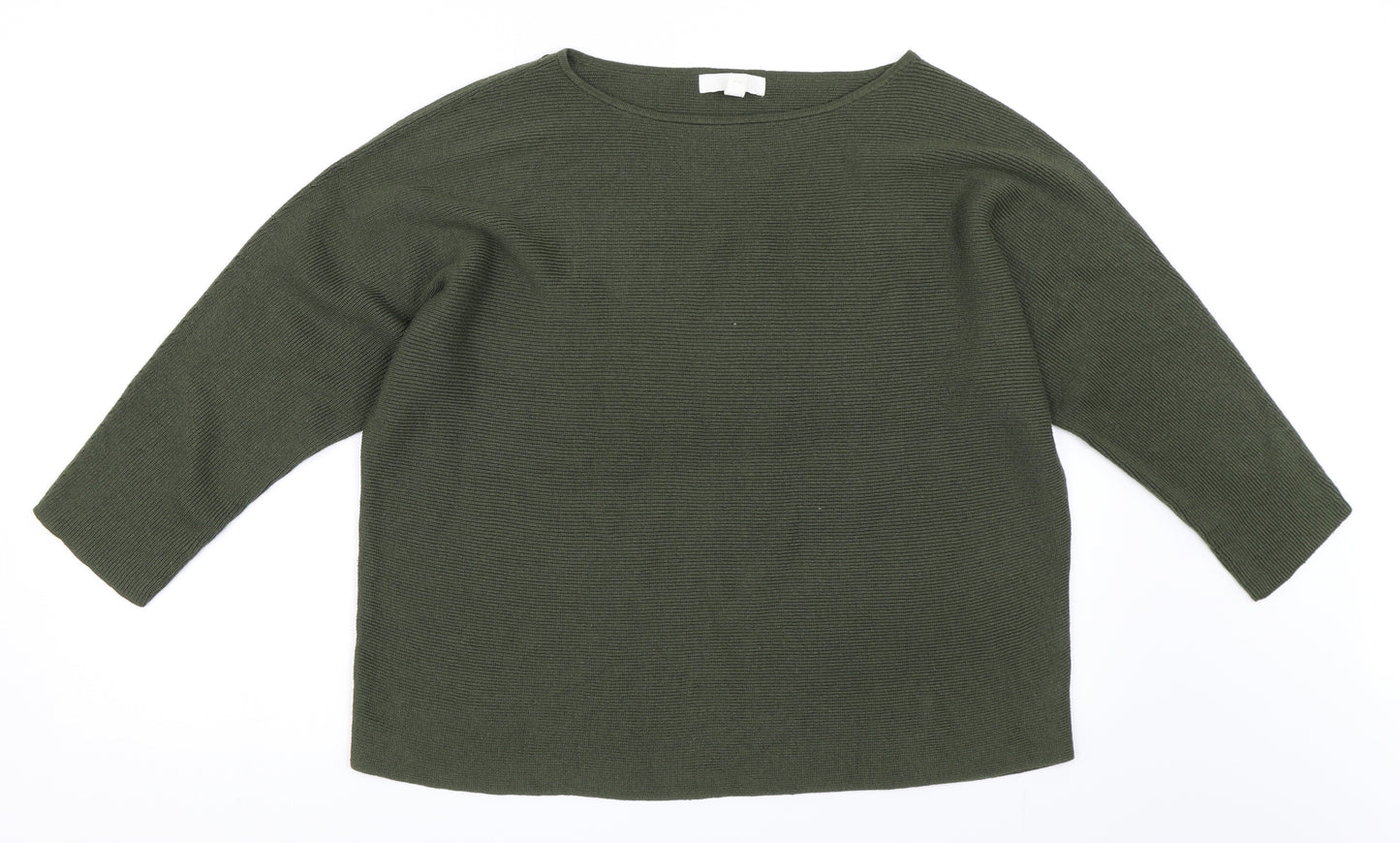 H&M Womens Green   Pullover Jumper Size L