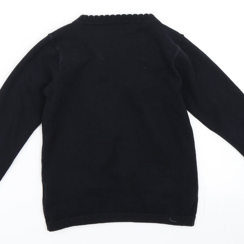 F&F Girls Blue   Cardigan Jumper Size 7-8 Years