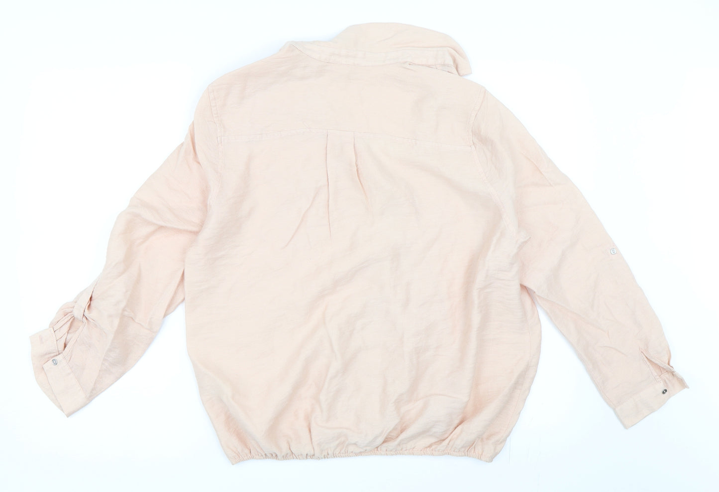 River Island Womens Beige   Basic Blouse Size 16