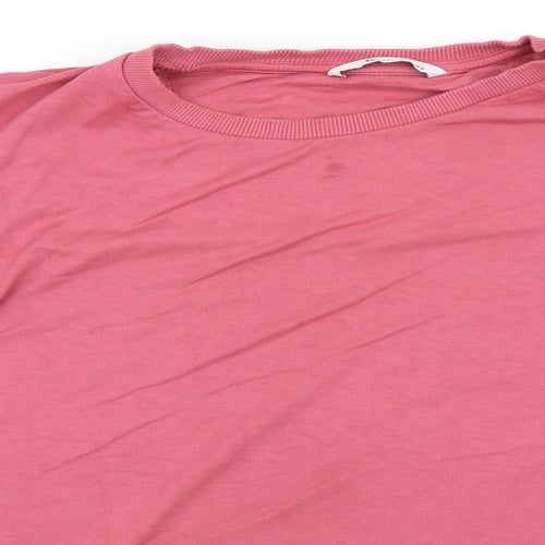 TU Womens Pink   Pullover Sweatshirt Size 22