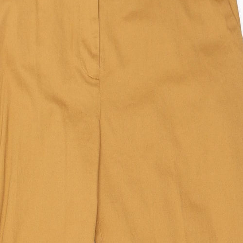 Atmosphere Womens Beige   Cropped Trousers Size 12 L21 in