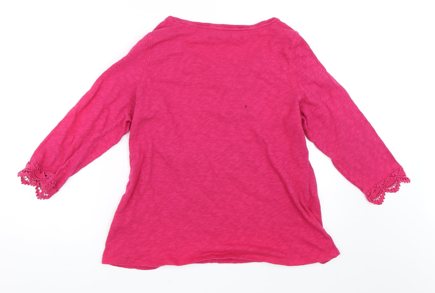 Marks and Spencer Womens Pink   Pullover Jumper Size 16