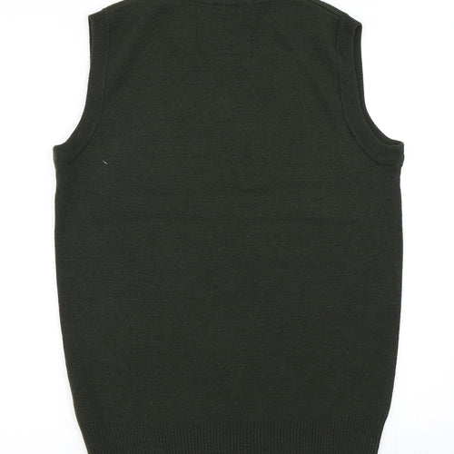 Rydale Mens Green   Vest Jumper Size M