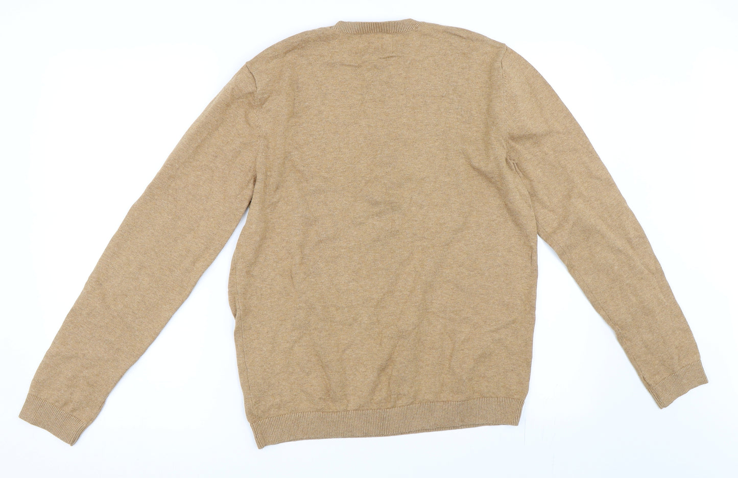 Topman Mens Beige   Pullover Jumper Size M