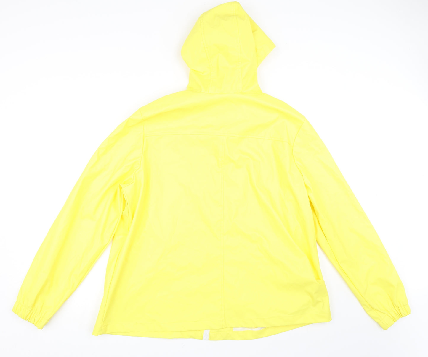 Primark Womens Yellow   Rain Coat Coat Size XL