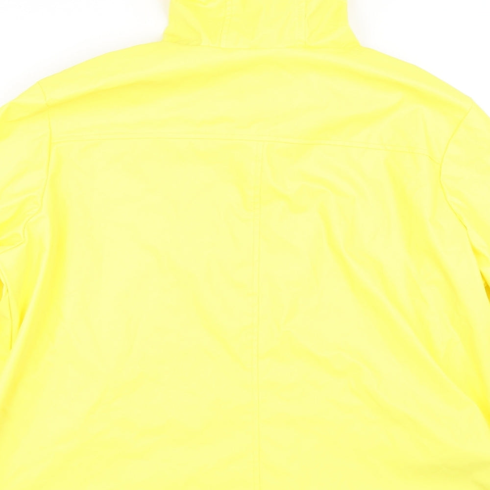 Primark Womens Yellow   Rain Coat Coat Size XL