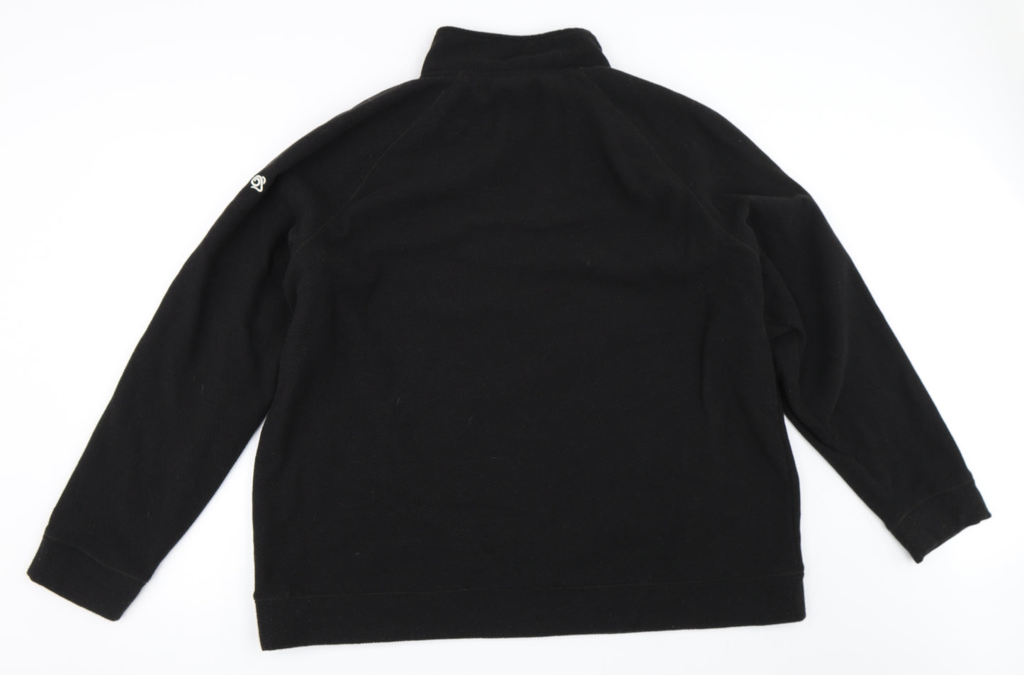 Craghoppers Mens Black   Henley Sweatshirt Size 3XL